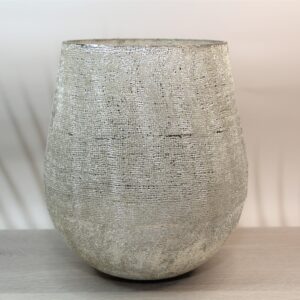 Windlichtglas gold