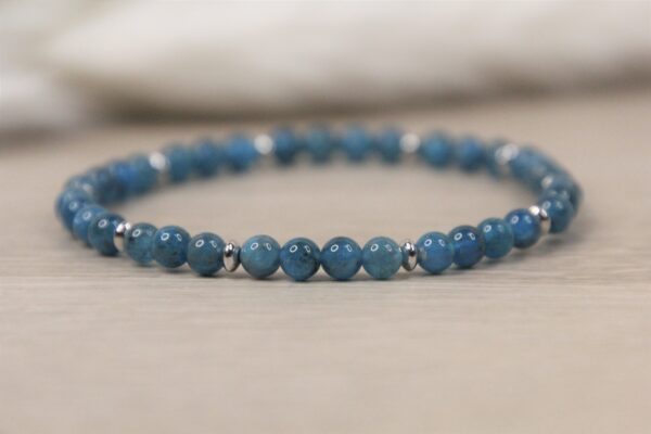 Armband Apatit poliert – Bild 2