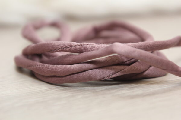 Arm-/Halsband aubergine Satin