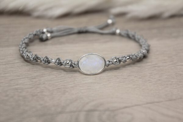 Armband Macrame Mondstein