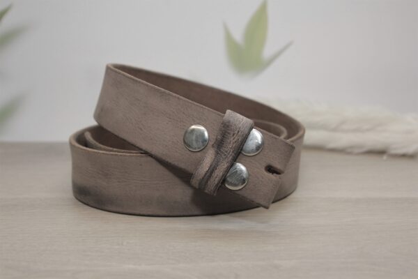 Ledergürtel HE-4466 grey