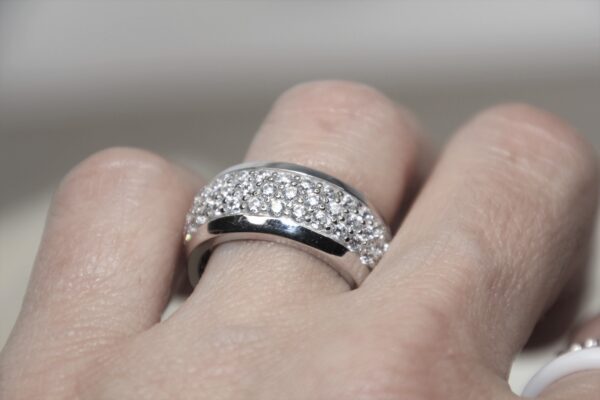 Fingerring Zirkonia