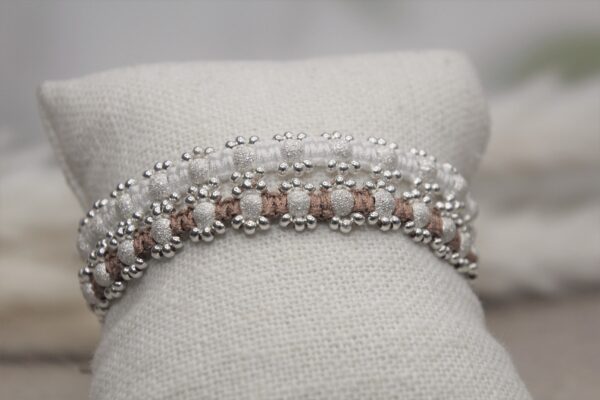 Armband Macrame Flower