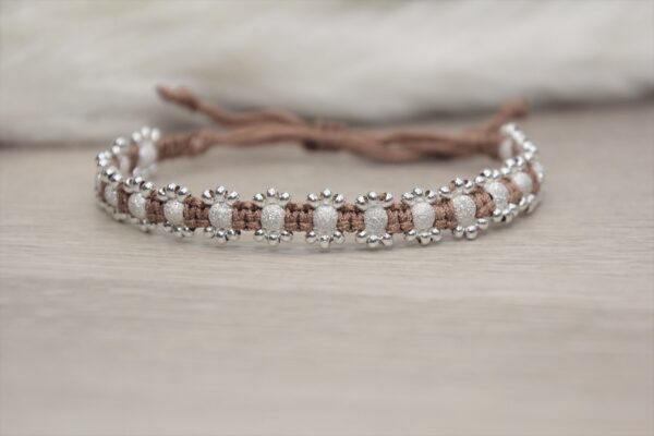 Armband Macrame Flower – Bild 6