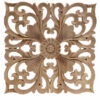 Holz-Ornament quadrat
