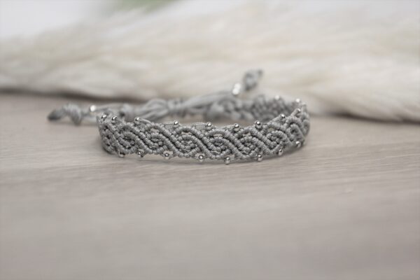Armband Macrame Double-Diamond – Bild 7
