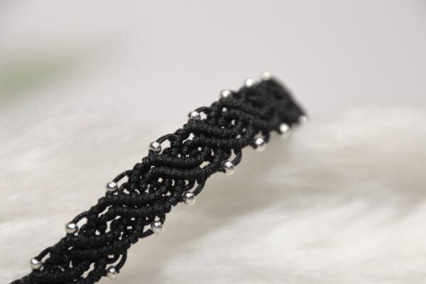 Armband Macrame Double-Diamond – Bild 5