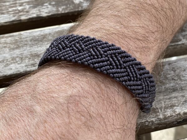 Armband Macrame Mens Bracelet – Bild 3