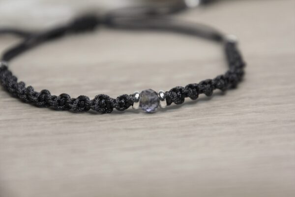 Armband Iolit Macrame – Bild 2