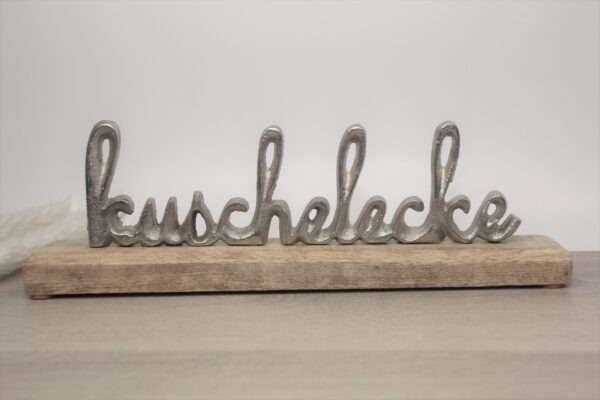 Aufsteller Schriftzug Kuschelecke