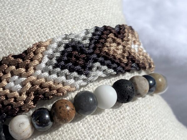 Armband Macrame Mens Bracelet Set – Bild 2