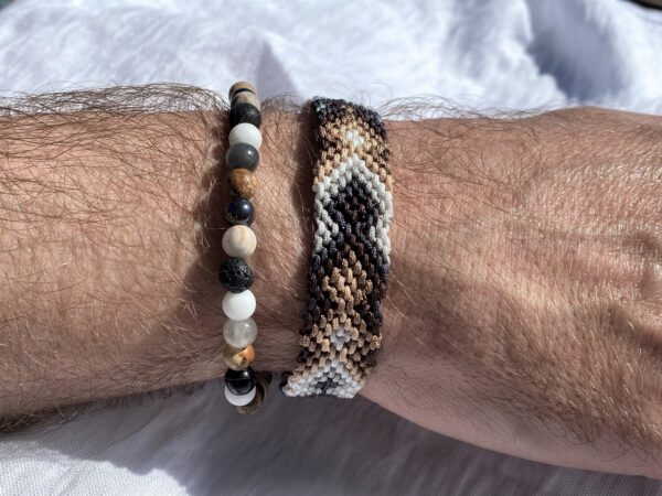 Armband Macrame Mens Bracelet Set – Bild 7