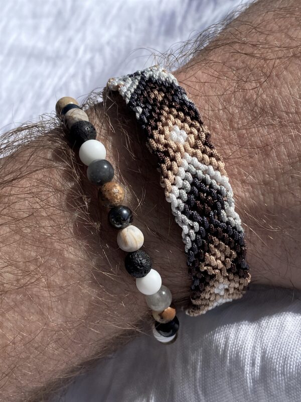 Armband Macrame Mens Bracelet Set