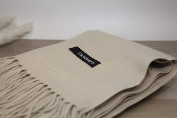 Schal beige – Bild 2