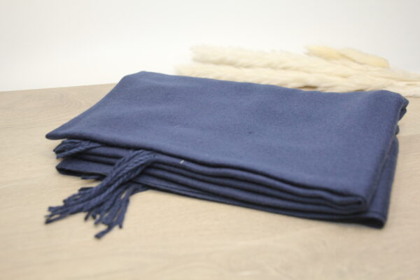 Schal dunkelblau – Bild 2