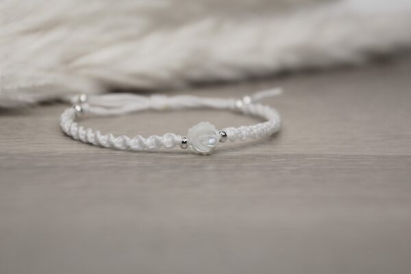 Armband Macrame RosePerl – Bild 3