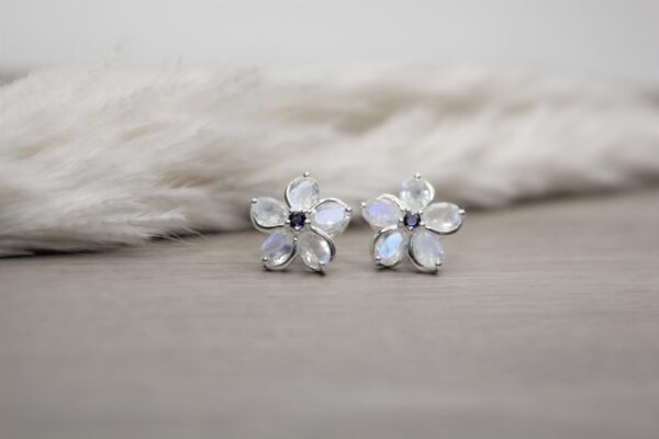 Ohrenringe Flower – Bild 2
