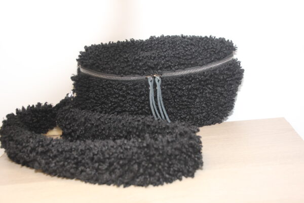 Bauchtasche Teddy Set schwarz – Bild 3