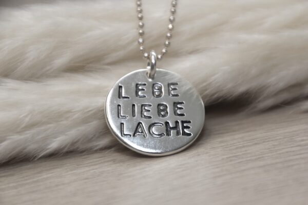 Anhänger lebe liebe lache – Bild 2