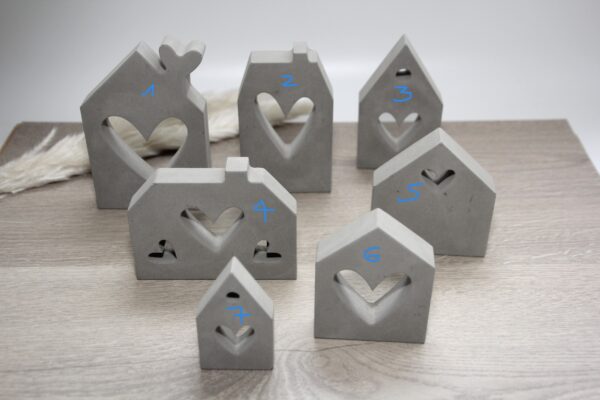 Beton Häuschen Herz