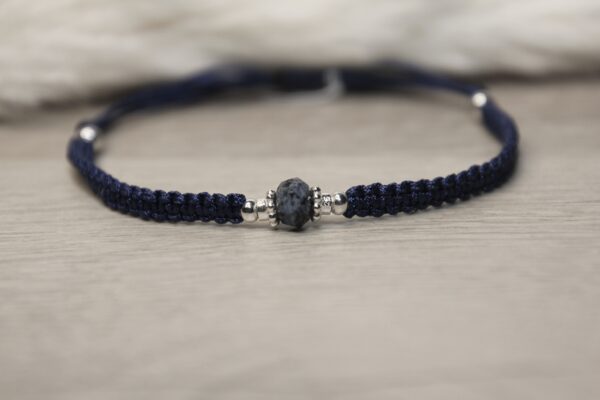 Armband Macrame Dumortierit