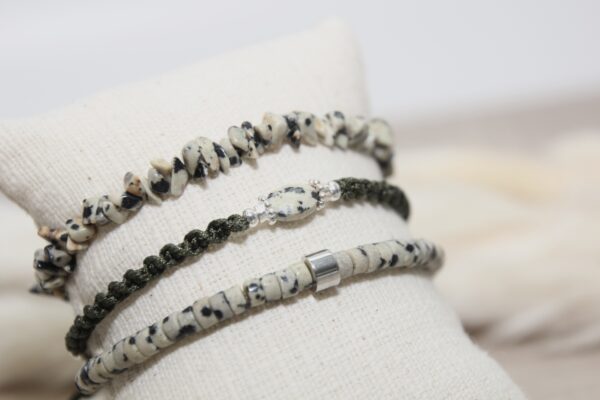Armband Set oliv – Bild 3