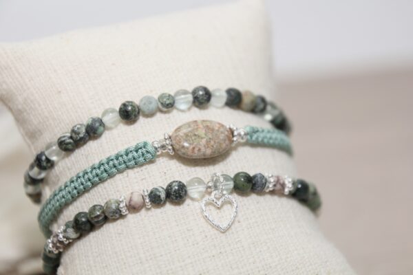 Armband Set grün – Bild 2