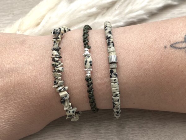 Armband Set oliv – Bild 4