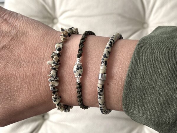 Armband Set oliv – Bild 6