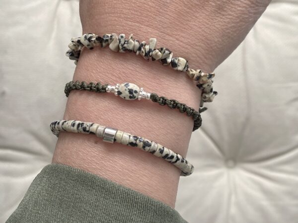 Armband Set oliv – Bild 2