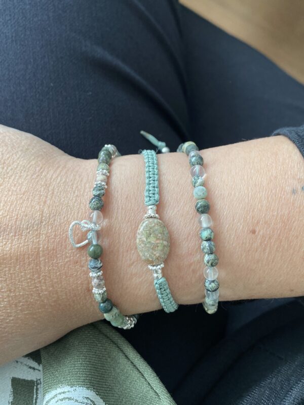 Armband Set grün – Bild 3