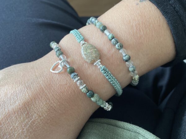 Armband Set grün